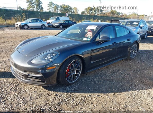 WP0AB2A79HL122016 2017 PORSCHE PANAMERA Black Przód lewy