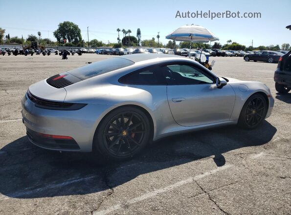 WP0AB2A95LS228351 2020 PORSCHE 911 Silver უკანა მარჯვენა