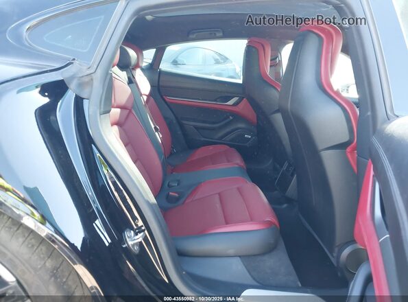 WP0AB2Y12LSA51664 2020 PORSCHE TAYCAN Black VIN კოდის სტიკერის ხედი