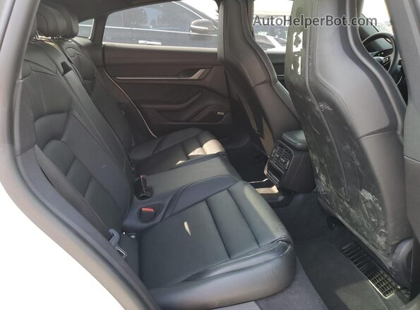 WP0AB2Y12NSA45916 2022 PORSCHE TAYCAN White უკანა სავარძლების ხედი