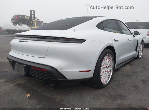 WP0AB2Y14LSA50175 2020 PORSCHE TAYCAN White Հետևի աջ
