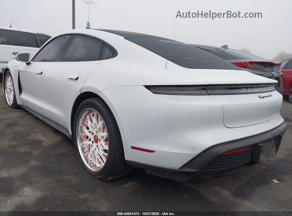 WP0AB2Y14LSA50175 2020 PORSCHE TAYCAN White Հետևի ձախ