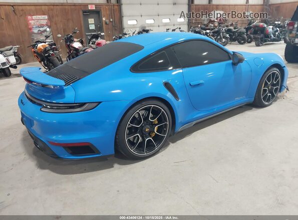 WP0AD2A92MS258774 2021 PORSCHE 911 Blue უკანა მარჯვენა