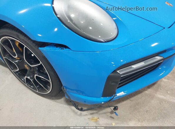 WP0AD2A92MS258774 2021 PORSCHE 911 Blue წინა ხედი