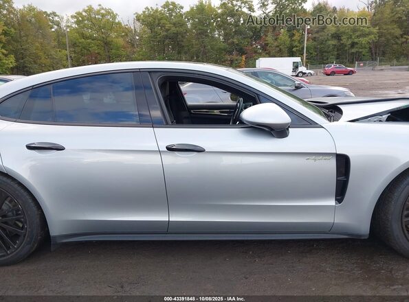 WP0AE2A71KL123546 2019 PORSCHE PANAMERA Silver უკანა სალონის ხედი