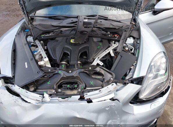 WP0AE2A71KL123546 2019 PORSCHE PANAMERA Silver უკანა ხედი