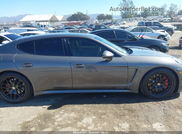 WP0AF2A73GL081577 2016 PORSCHE PANAMERA Brown Rear interior view
