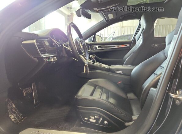 WP0AF2A74JL140773 2018 PORSCHE PANAMERA Black Սալոնի դիմացի տեսք