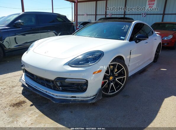 WP0AF2A76JL141147 2018 PORSCHE PANAMERA White Առջևի ձախ երեք քառորդ տեսարան