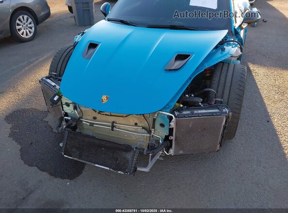 WP0AF2A96KS164064 2019 PORSCHE 911 Blue Widok z przodu
