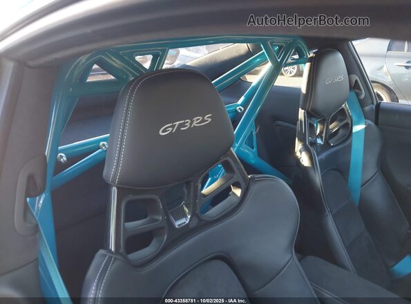 WP0AF2A96KS164064 2019 PORSCHE 911 Blue Widok naklejki z numerem VIN
