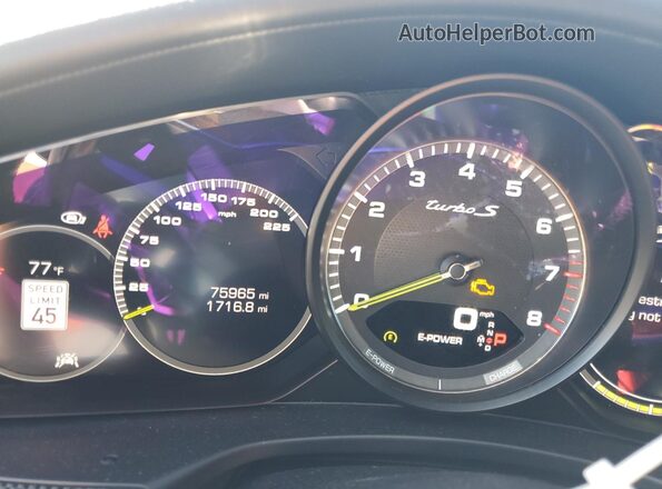 WP0AH2A70JL145415 2018 PORSCHE PANAMERA Black 