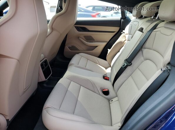 WP0BA2Y16RSA60450 2024 PORSCHE TAYCAN Синий Вид задних сидений