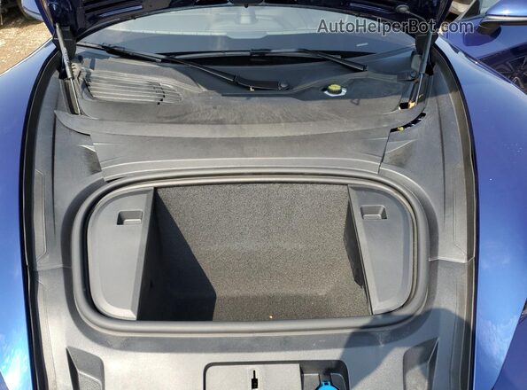 WP0BA2Y16RSA60450 2024 PORSCHE TAYCAN Синий Вид задней части салона