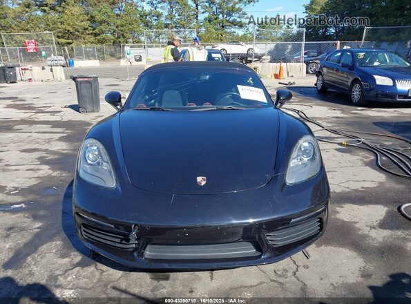 WP0CA2A88JS210426 2018 PORSCHE BOXSTER Черный Вид щитка приборов