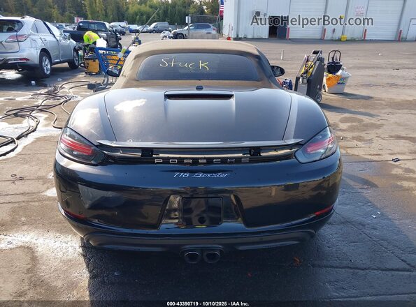 WP0CA2A88JS210426 2018 PORSCHE BOXSTER Черный 