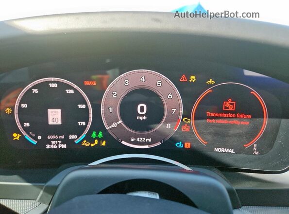 WP0CA2A95SS235469 2025 PORSCHE 911 Желтый Вид щитка приборов