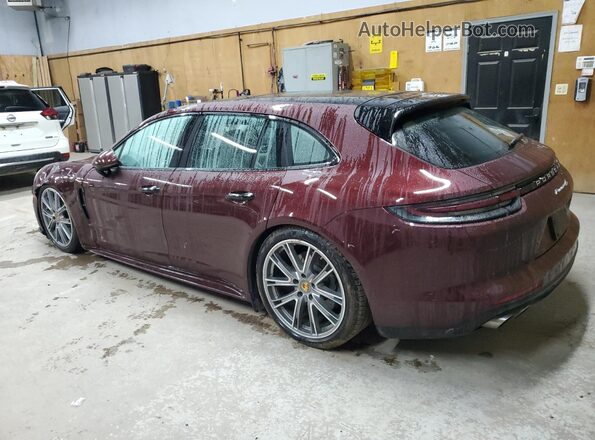 WP0CB2A71JL191331 2018 PORSCHE PANAMERA Burgundy Rear left