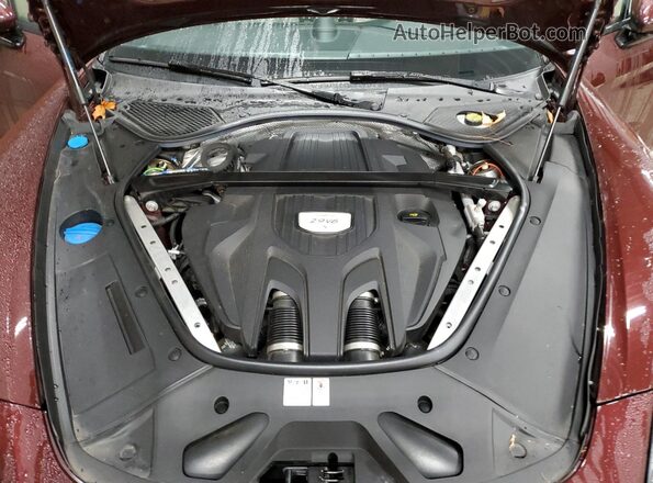 WP0CB2A71JL191331 2018 PORSCHE PANAMERA Burgundy Rear interior view