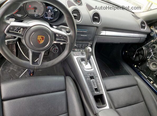 WP0CB2A83MS225174 2021 PORSCHE BOXSTER Blue Առջևի վահանակի տեսք