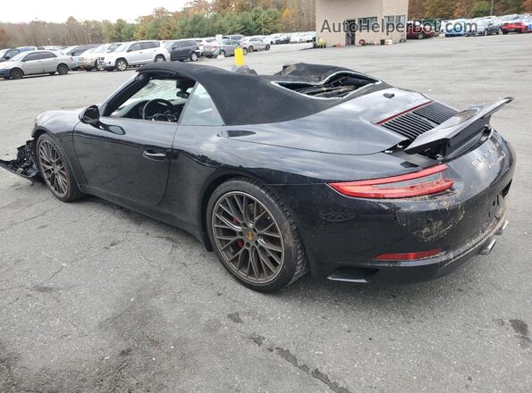 WP0CB2A95JS147808 2018 PORSCHE 911 Black Rear left