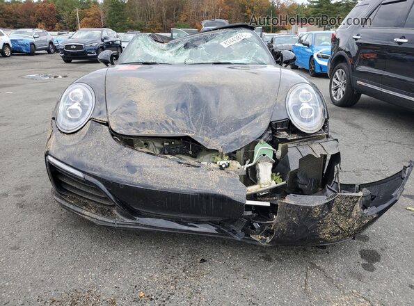 WP0CB2A95JS147808 2018 PORSCHE 911 Black Front view