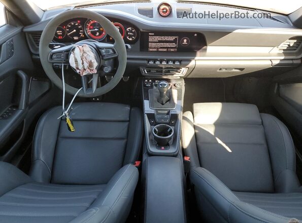 WP0CB2A95PS248159 2023 PORSCHE 911 Silver Առջևի վահանակի տեսք