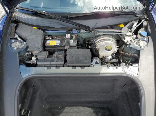 WP0CC2A8XMS240221 2021 PORSCHE BOXSTER Blue Rear interior view