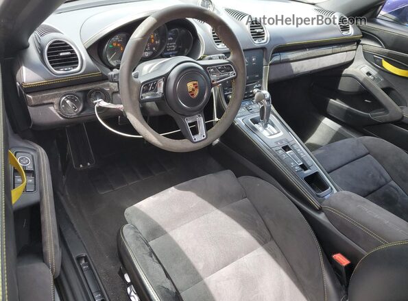 WP0CC2A8XMS240221 2021 PORSCHE BOXSTER Blue Dashboard view