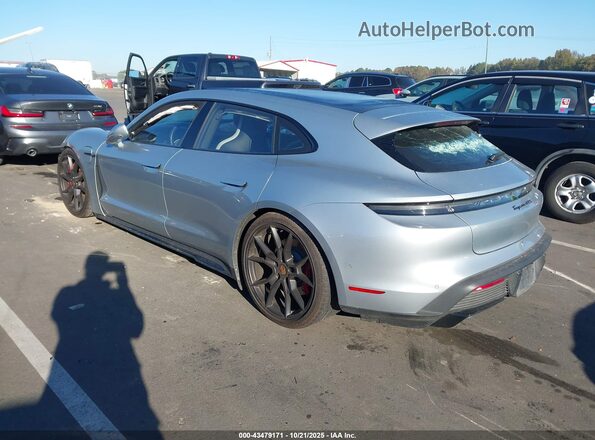 WP0CD2Y11PSA90187 2023 PORSCHE TAYCAN Silver Հետևի ձախ
