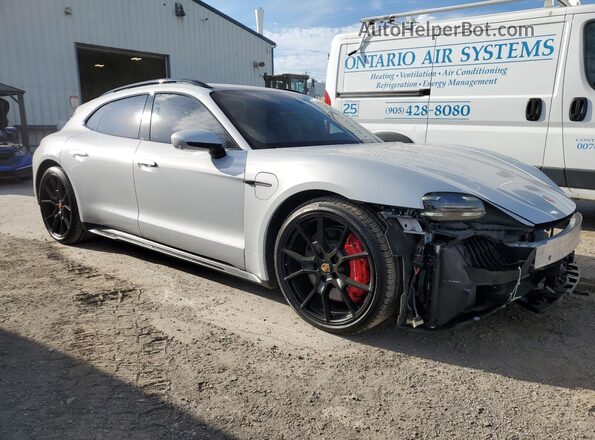 WP0CD2Y13RSA84250 2024 PORSCHE TAYCAN Серый Передняя правая четверть