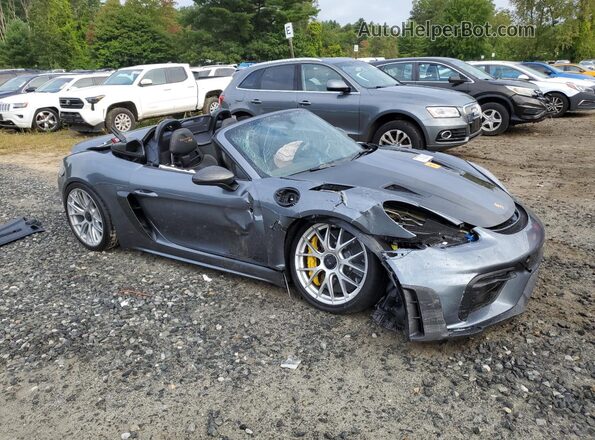 WP0CE2A8XRK240785 2024 PORSCHE BOXSTER Blue Przód prawy