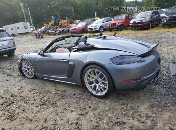 WP0CE2A8XRK240785 2024 PORSCHE BOXSTER Blue Tył lewy