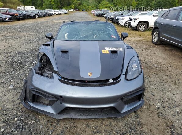 WP0CE2A8XRK240785 2024 PORSCHE BOXSTER Blue Widok z przodu