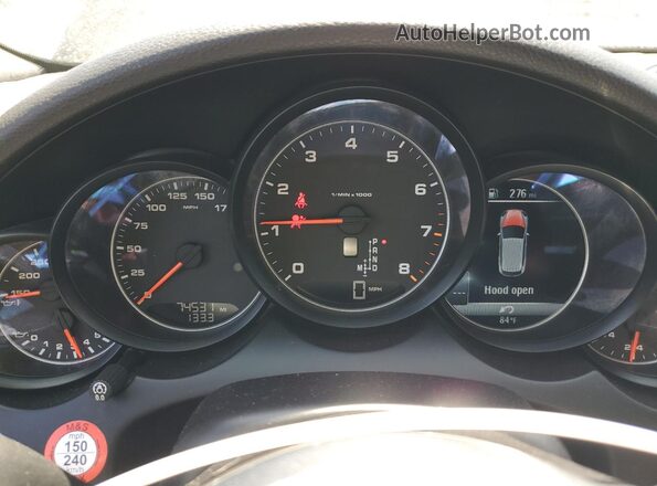 WP1AA2A29HKA80250 2017 PORSCHE CAYENNE Black 
