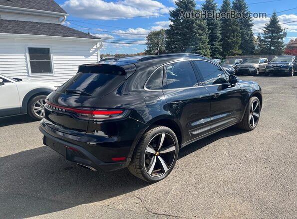 WP1AA2A50NLB01812 2022 PORSCHE MACAN Black Przód prawy