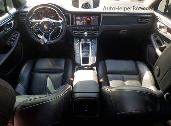 WP1AA2A51MLB11795 2021 PORSCHE MACAN Black Widok deski rozdzielczej