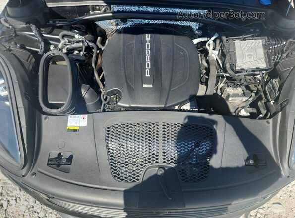 WP1AA2A52MLB17086 2021 PORSCHE MACAN Black Vista del compartimento del motor
