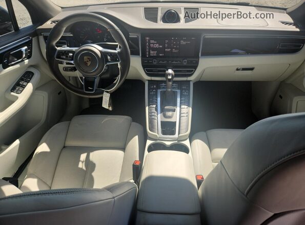 WP1AA2A52MLB17086 2021 PORSCHE MACAN Black Vista del salpicadero