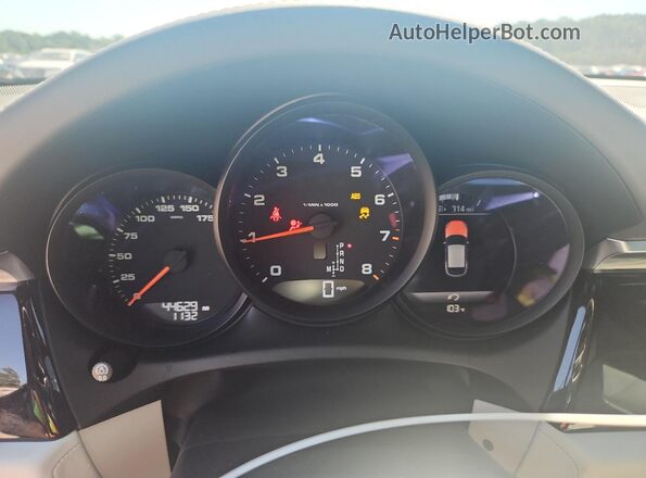 WP1AA2A52MLB17086 2021 PORSCHE MACAN Black Vista del cuadro de instrumentos