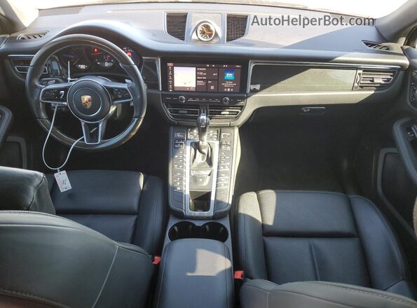 WP1AA2A55LLB03228 2020 PORSCHE MACAN Black წინა პანელის ხედი