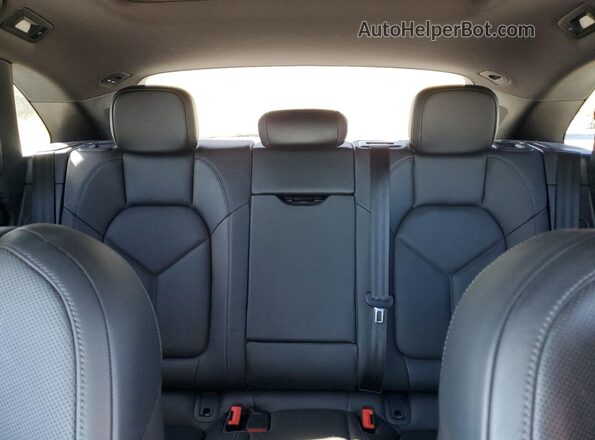 WP1AA2A55LLB03228 2020 PORSCHE MACAN Black უკანა სავარძლების ხედი