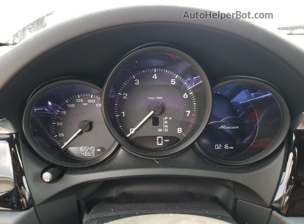 WP1AA2A55RLB03061 2024 PORSCHE MACAN Black Սարքավորումների վահանակի տեսք