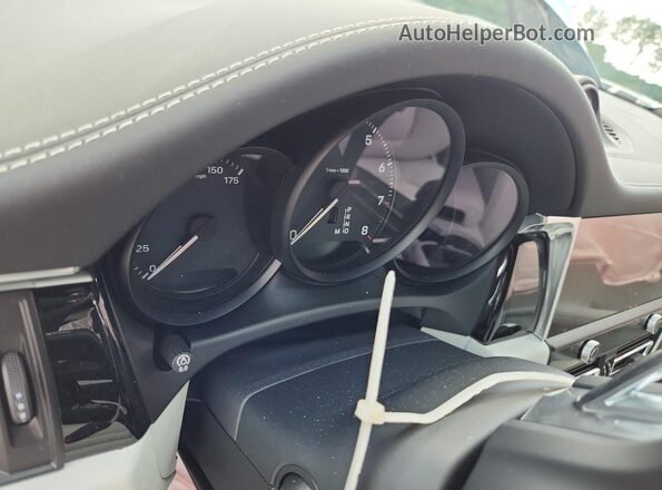 WP1AA2A56SLB03060 2025 PORSCHE MACAN Черный Вид щитка приборов