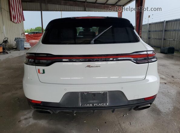 WP1AA2A57LLB03781 2020 PORSCHE MACAN White Вид ззаду