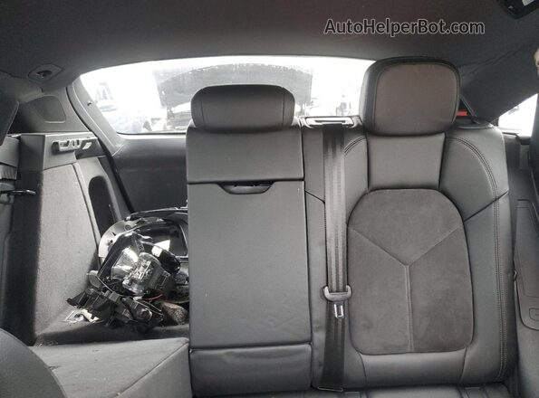 WP1AA2A58LLB08746 2020 PORSCHE MACAN Gray უკანა სავარძლების ხედი