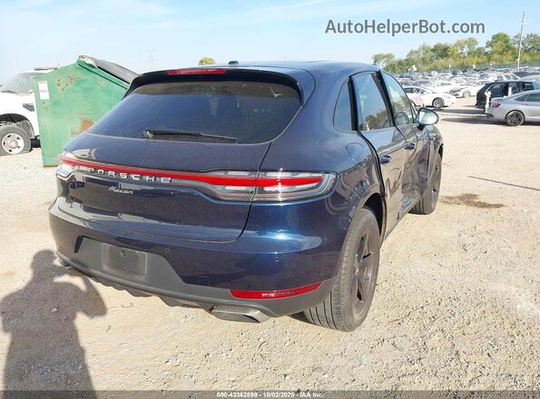 WP1AA2A58MLB07808 2021 PORSCHE MACAN Blue Tył prawy