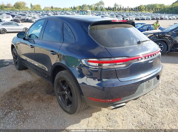 WP1AA2A58MLB07808 2021 PORSCHE MACAN Blue Tył lewy
