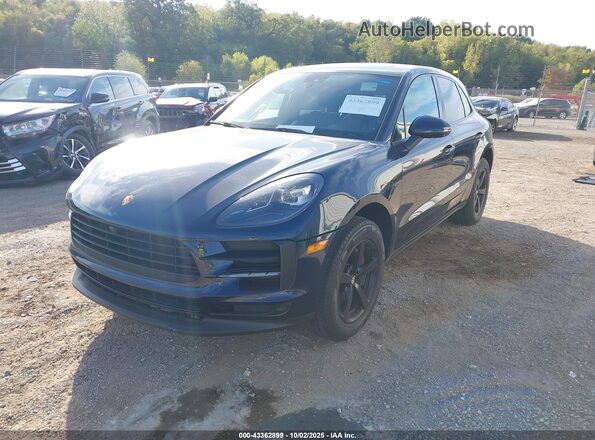 WP1AA2A58MLB07808 2021 PORSCHE MACAN Blue Przód lewy