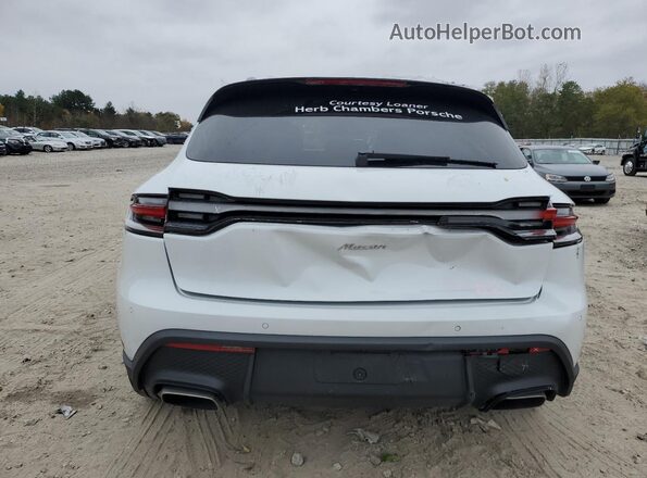 WP1AA2A58SLB12486 2025 PORSCHE MACAN White Հետևի տեսք